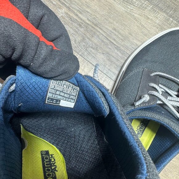 Skechers Proven Gladwin Gray Fabric Sneakers Men's Size 12 - Picture 5 of 7